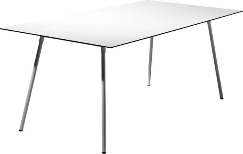 Ella spisebord rektangulært Hvit, 180 x 90 cm