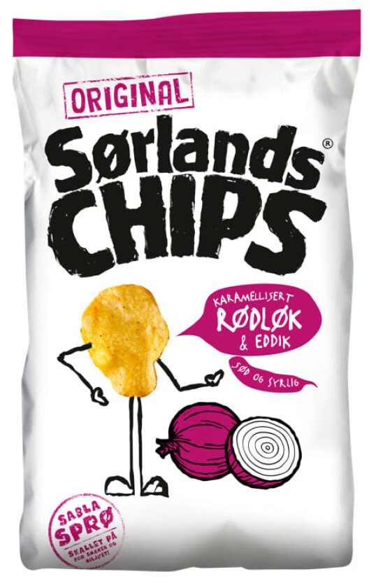 Karamellisert Rødløk&Eddik 140g