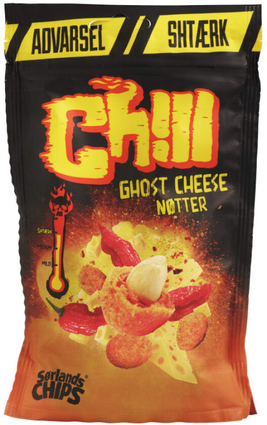 Chill Chilinøtter Ghost Cheese 130g