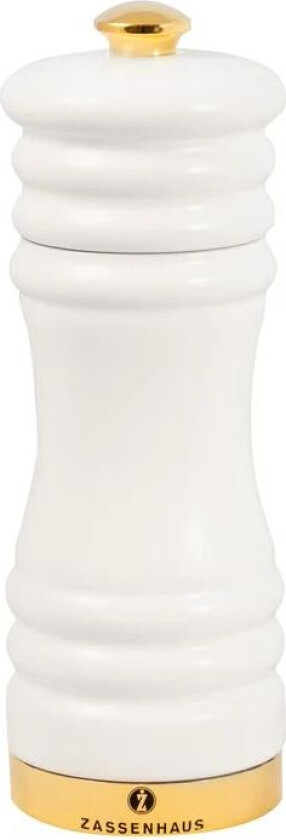 München pepperkvern matt 15 cm Hvit-gull