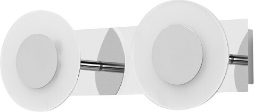 Smart+ Wifi Wave speillampe, justerbart hvit, 2 lamper