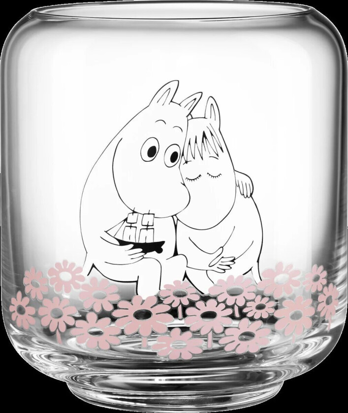 Telysholder i sammen Blankt glass