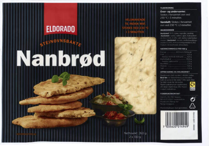 Nan Brød 2x130g