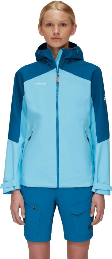 Convey Tour HS Hooded Jacket, skalljakke dame Cool Blue-deep Ice