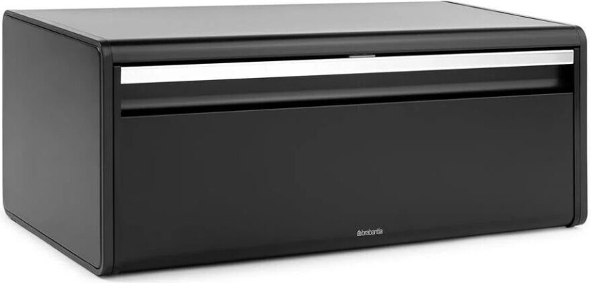 Fall Front brødboks matt black