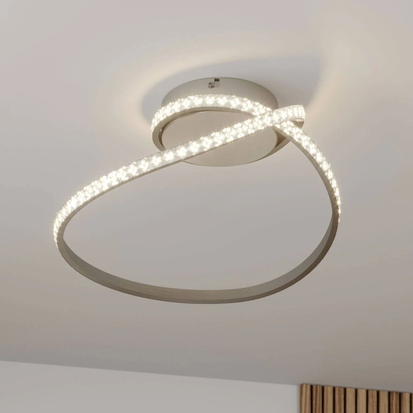 Criostal LED-taklampe med RGB-endring