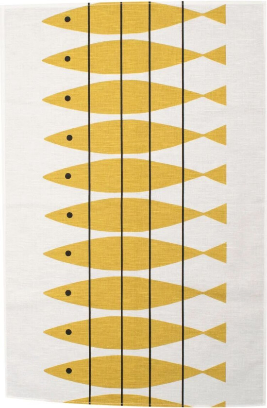 Sill kjøkkenhåndkle Oker (gul)