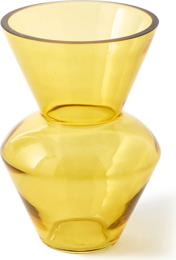 Fat neck vase S 35 cm Gul