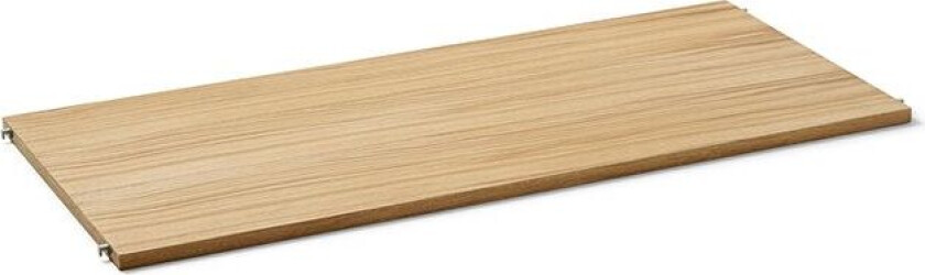 Punctual hylle 90 cm oak oiled, light grey