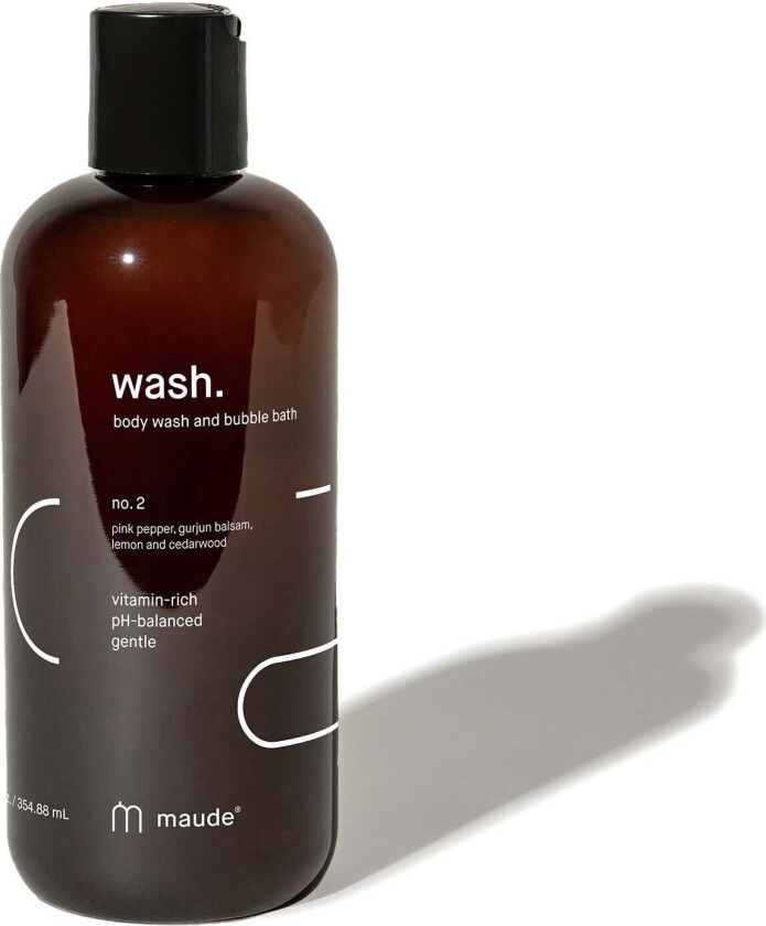 maude Wash. Body Wash and Bubble Bath No. 2 354 ml