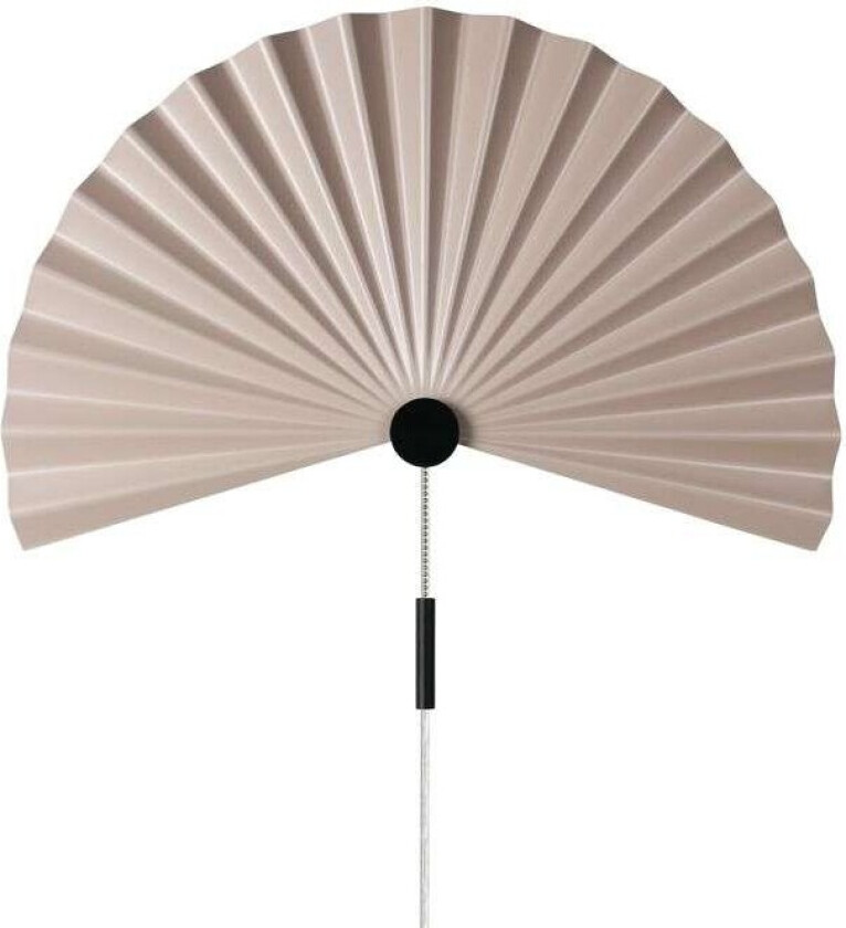 Zen vegglampe 50 cm Mud-black