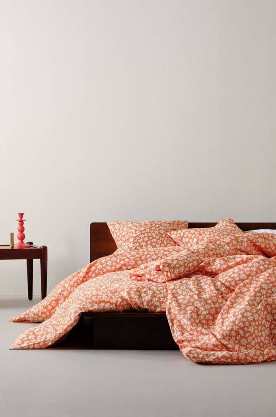 DAISY sengesett enkeltseng - økologisk Oransje