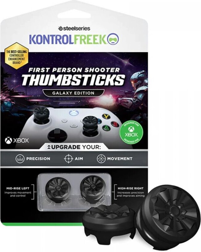 Bilde av Kontrolfreek Fps Galaxy Black Thumbsticks - (Xbox Series/xbox One)