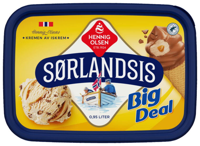 Sørlandsis Big Deal 0,95l Hennig-Olsen Is