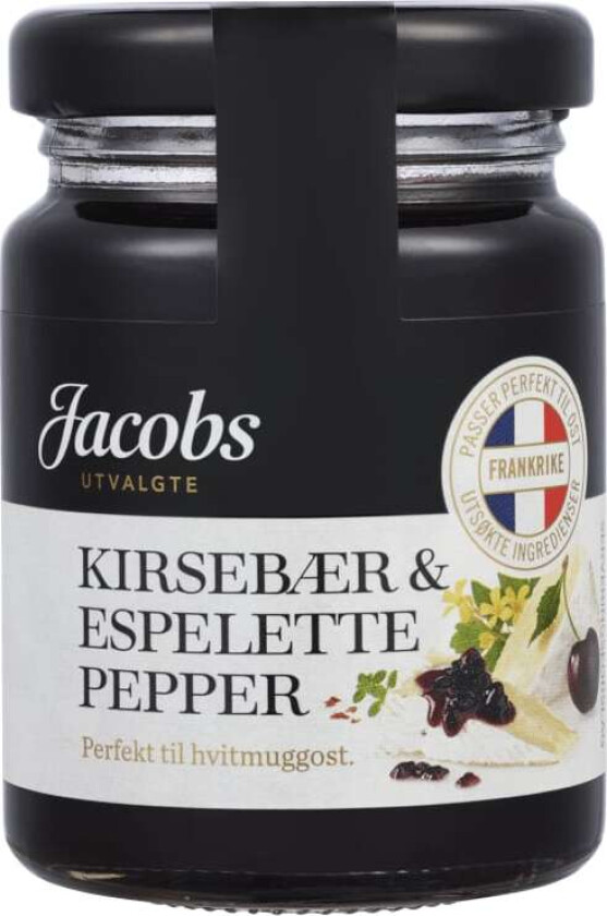 Syltetøy til Ost Kirsebær&Espelette Chili 110g