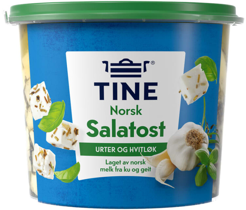 Salatost Urter&Hvitløk 220g