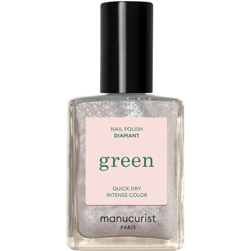 Green Nail Polish Diamant