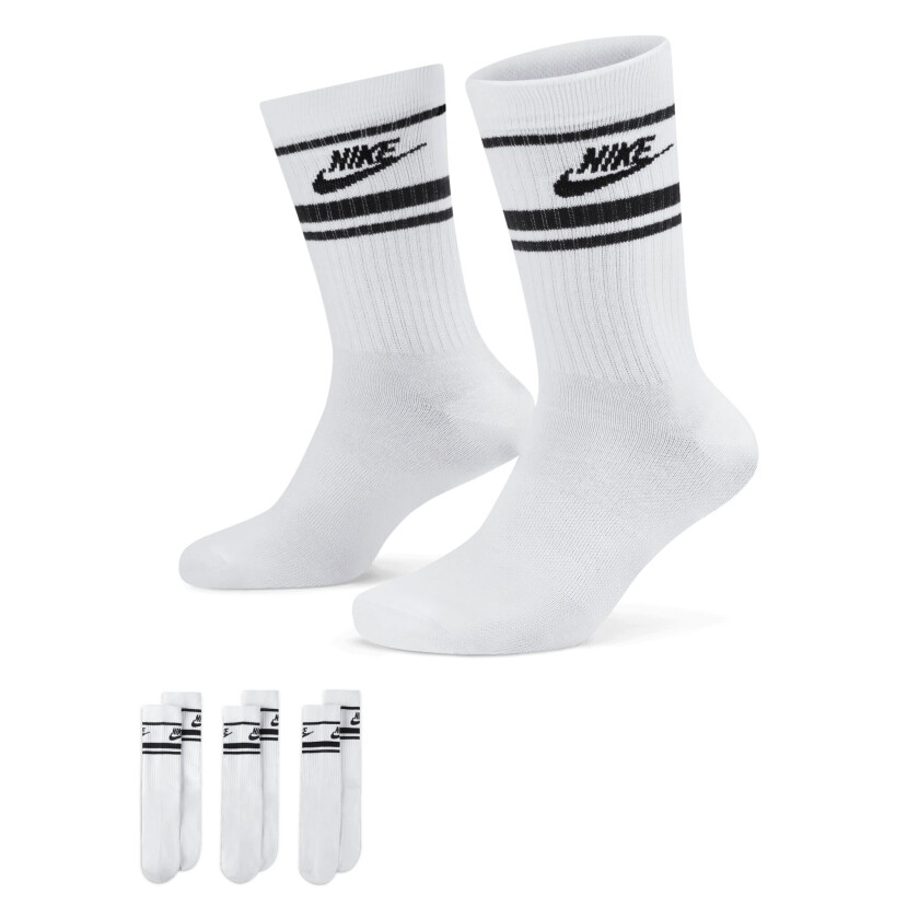 Sportswear Everyday Essential, sokker, unisex WHITE/BLACK/BLACK