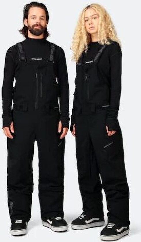 3-lags tech snowboard bib Grønn Female L