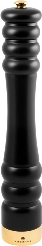 München pepperkvern matt 35 cm Svart-gull