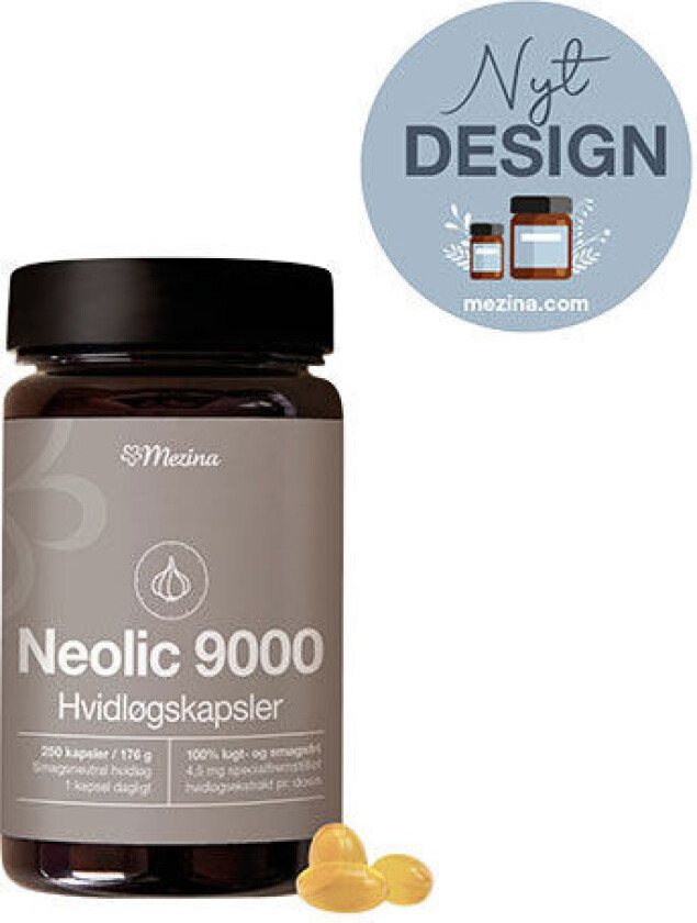 Neolic 9000 - Japanske hvitløkskapsler