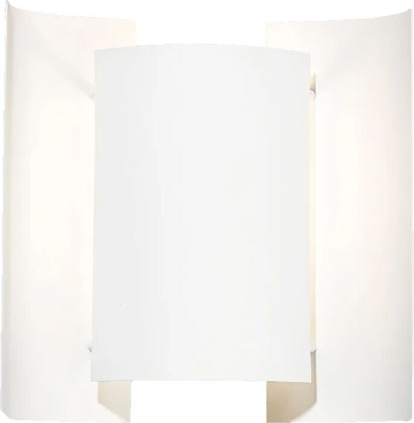 Butterfly vegglampe hvit