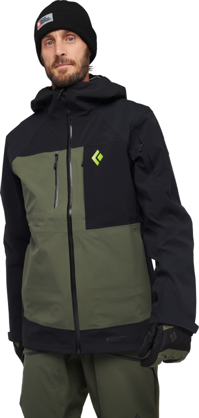 Men's Recon Pro Stretch Shell XL, Black/Tundra