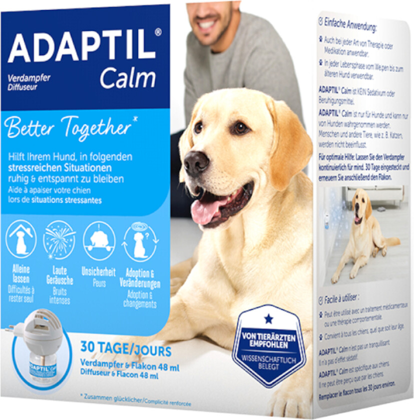 ADAPTIL® Calm start-sett fordamper + flaske 48 ml - Calm Startsett webshop