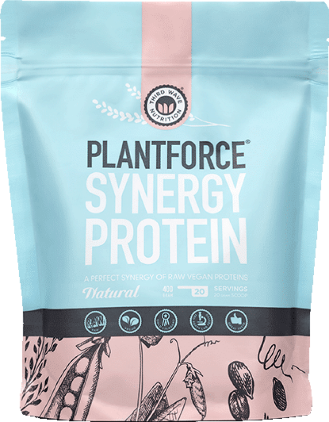 Bilde av PLANTFORCE Synergy Protein Naturell