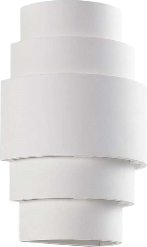 Marit gipsvegglampe, trinnformet