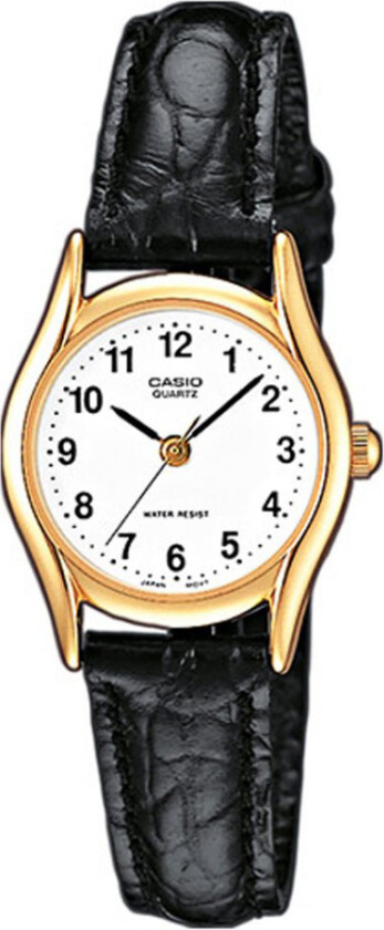 Classic LTP-1154PQ-7BEF - Kvarts - Gull - Dameklokker - Skinn - Mineral