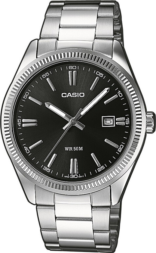 Classic MTP-1302PD-1A1VEF - Kvarts - Sølv - Unisex - Rustfritt stål - ledd m/pin - Mineral