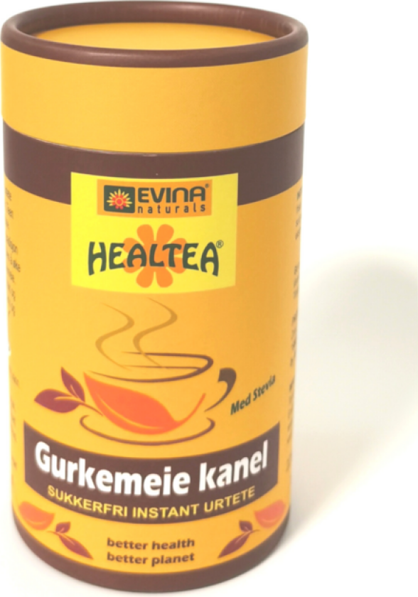 Healtea sukkerfri gurkemeie kanel