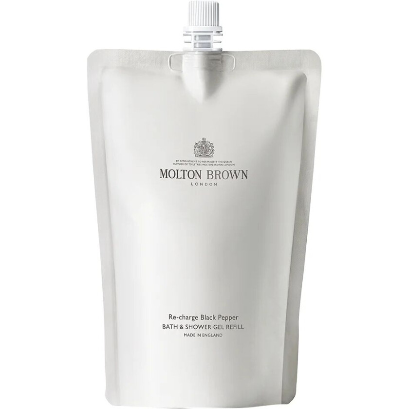 Re-Charge Black Pepper Bath & Shower Gel Refill, 400 ml Bad- & Dusjkrem