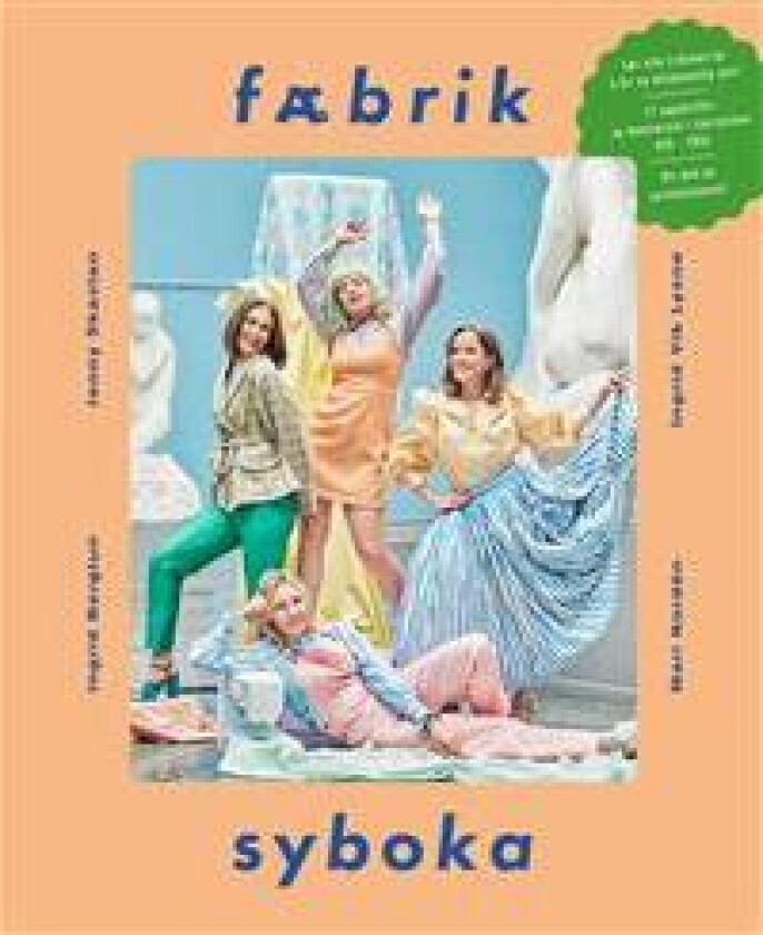 Fæbrik syboka av Ingrid Bergtun, Ingrid Vik Lysne, Mari Nordén, Jenny Skavlan