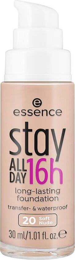 Stay All Day Long-Lasting Foundation, 30 ml Foundation