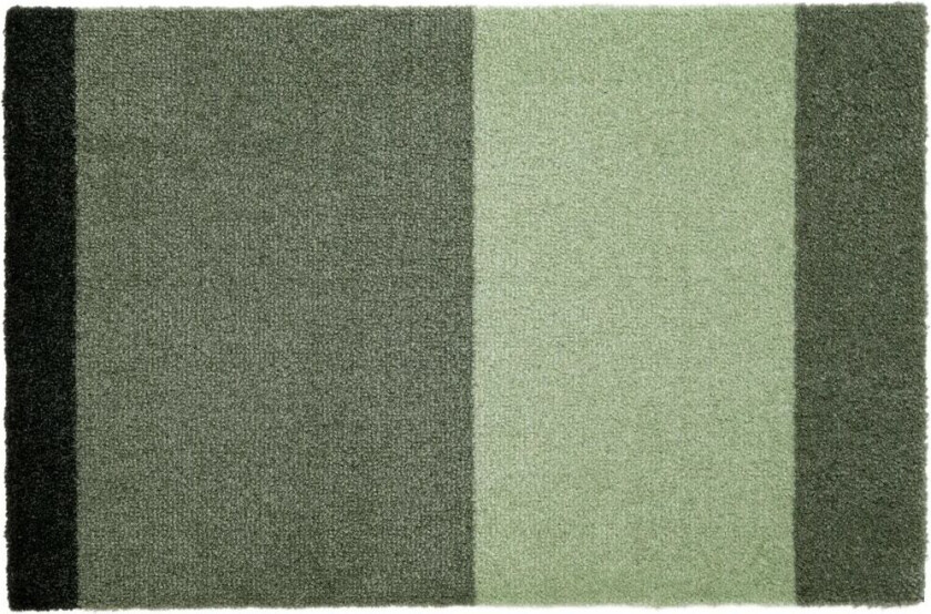 tica copenhagen Stripes by tica, horisontal, dørmatte Green, 40 x 60 cm