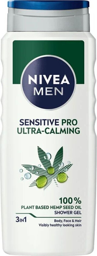 Nivea Sensitive Pro Ultra-Calming Gel, 500 ml Nivea Dusj & Bad