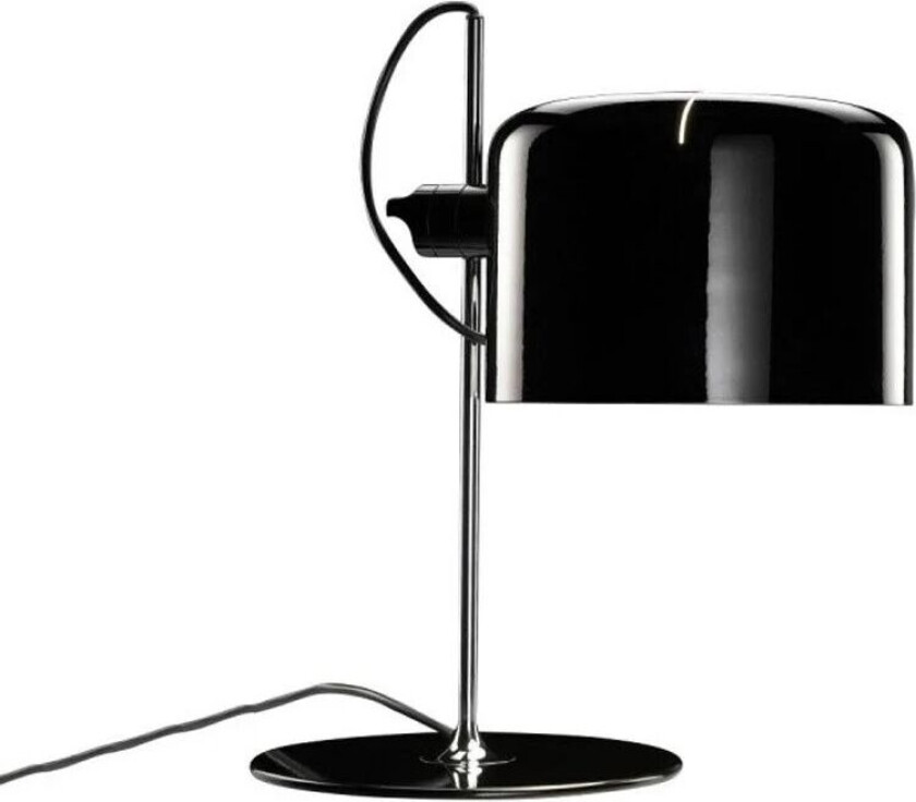 Coupé 2202 bordlampe Black, kromstativ