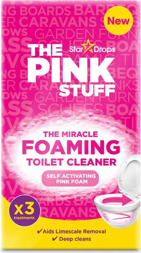 Miracle Foaming Toilet Cleaner, 300 g  Vaskemiddel & Tøymykner