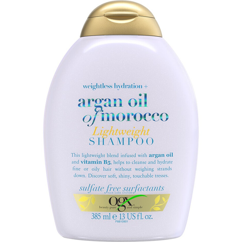 Argan Oil Lightweight Shampoo, 385 ml  Shampoo