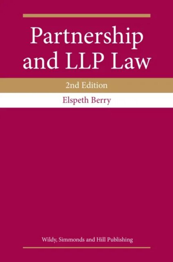 Partnership and LLP Law av Elspeth Berry