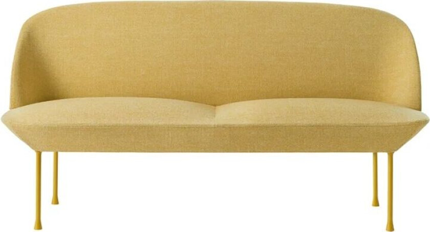 Oslo sofa 2-seter Hallingdal 407-Yellow