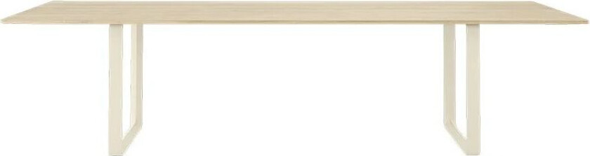 70/70 spisebord 295 x 108 cm Solid oak-Sand