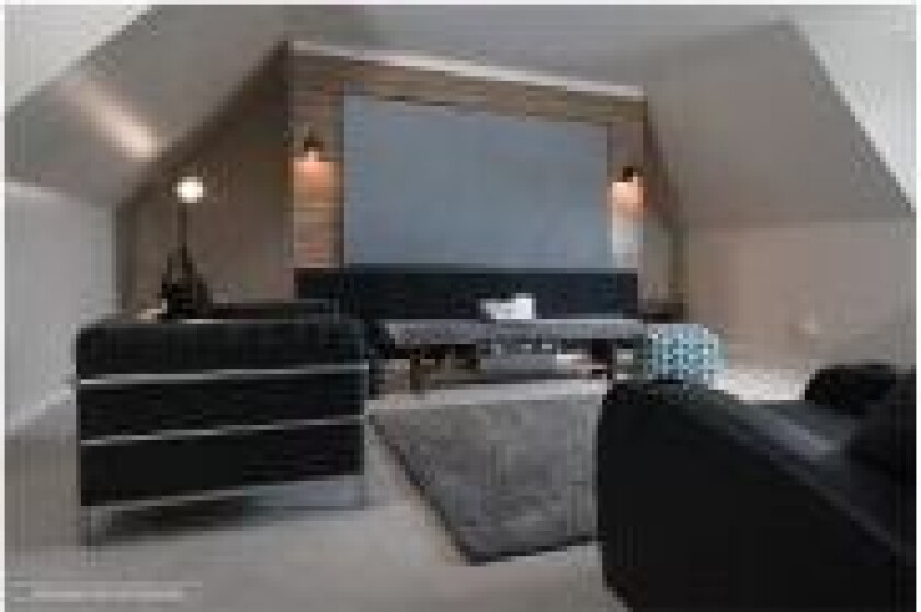 Aeon Series AR100WH2 - Projeksjonsskjerm - veggmonterbar - 100 (254 cm) - 16:9 - CineWhite - svart