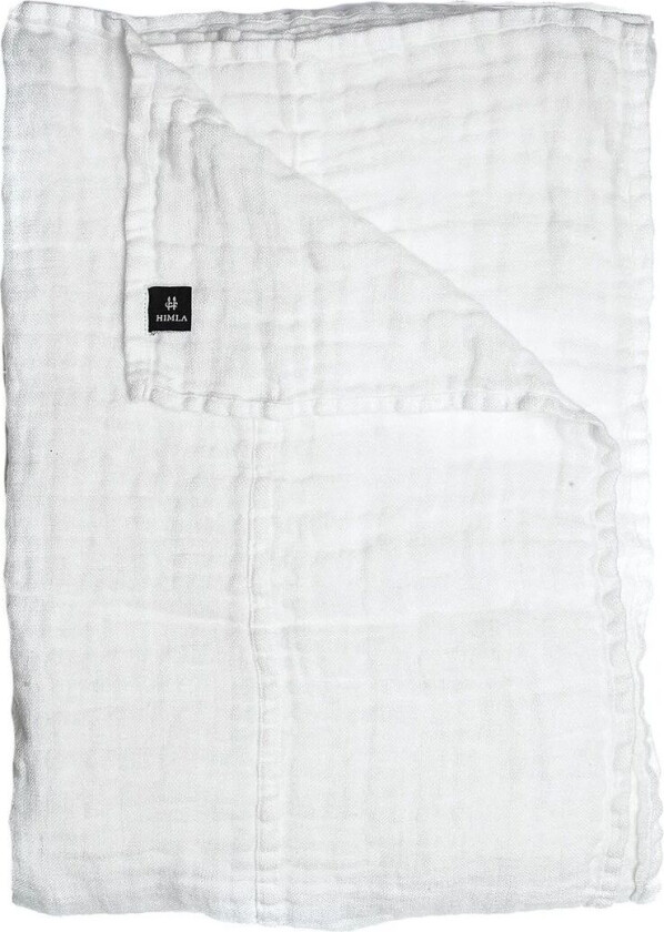 Hannelin sengeteppe hvitt 160x260 cm