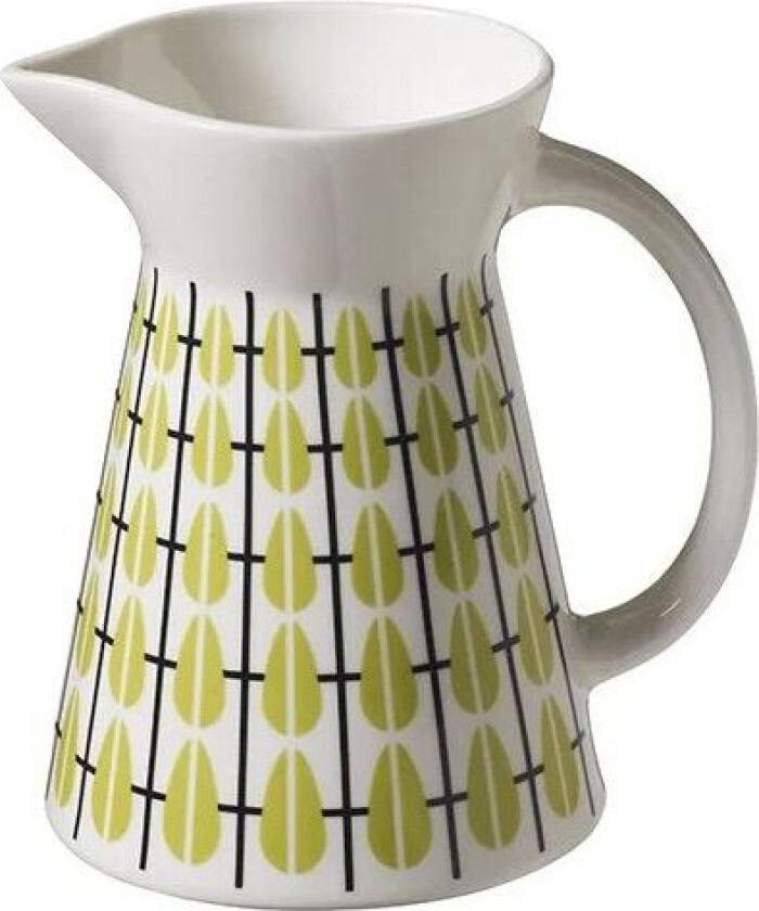 Olivia melkemugge hvit-lime
