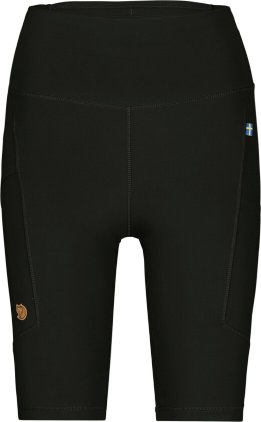 ABISKO SHORT TIGHTS W BLACK