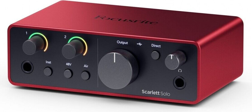 Bilde av Scarlett Solo Gen4 Usb-Lydkort, 2inn/2ut