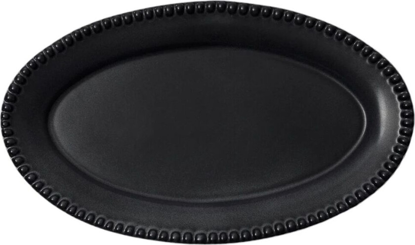 Daria serveringsfat 35 cm keramikk Ink black